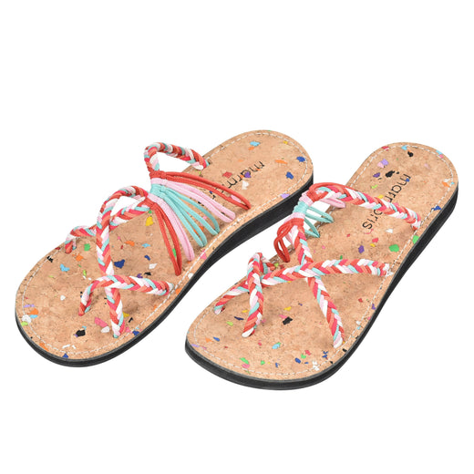 multicolor sandals
