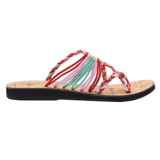 seaside collection multicolor sandals